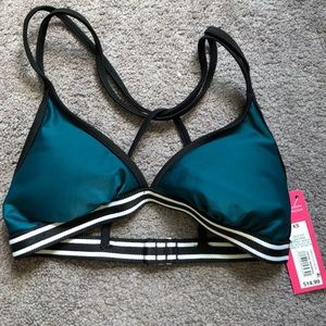 blue target bathing suit xs